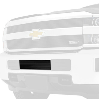T-Rex® - 1-Pc Black Horizontal Billet Bumper Grille