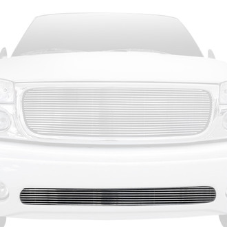T-Rex® - 1-Pc High Polished Horizontal Billet Bumper Grille