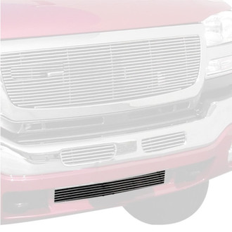 T-Rex® - 1-Pc High Polished Horizontal Billet Bumper Grille