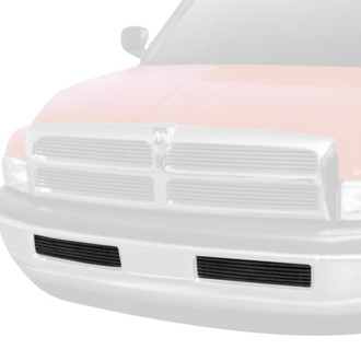 T-Rex® - 2-Pc Polished Horizontal Billet Bumper Grille