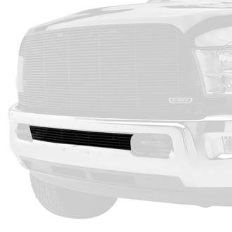 T-Rex® - 1-Pc Black Horizontal Billet Bumper Grille