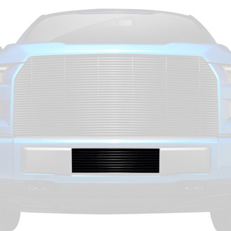 T-Rex® - 1-Pc Black Horizontal Billet Bumper Grille