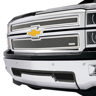 T-Rex® - Upper Class Series Polished Formed Mesh Grille Set