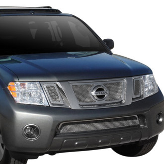 T-Rex® - 3-Pc Upper Class Series Polished Formed Mesh Main Grille
