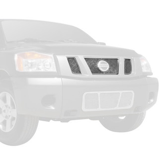 T-Rex® - 3-Pc Upper Class Series Polished Formed Mesh Main Grille
