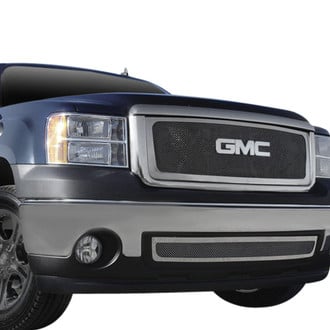 T-Rex® - 1-Pc Upper Class Series Polished Formed Mesh Bumper Grille