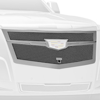 T-Rex® - 1-Pc Upper Class Series Chrome Formed Mesh Main Grille with Center Trim