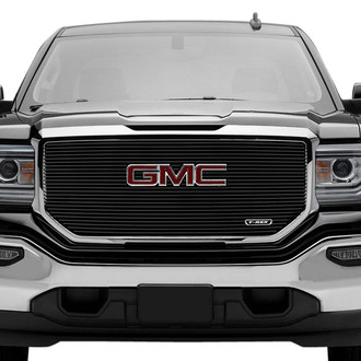 T-Rex® - 1-Pc Black Horizontal Laser Cut Billet Main Grille