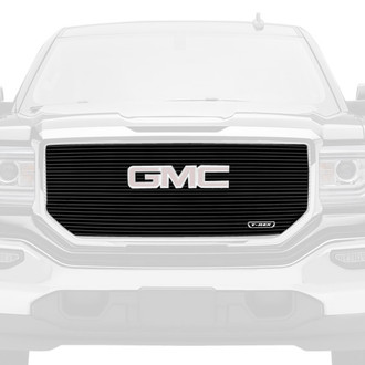 T-Rex® - 1-Pc Black Horizontal Laser Cut Billet Main Grille