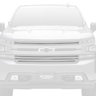 T-Rex® - 4-Pc Brushed Horizontal Tubular Main Grille