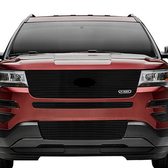 T-Rex® - Black Horizontal Billet Grille Set