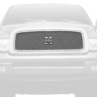 T-Rex® - 1-Pc X-Metal Series Custom Opening Polished Formed Large Woven Wire Mesh Main Grille
