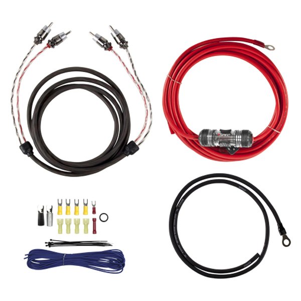 T-Spec® - V12 Series 8 AWG 950W Rated Amplifier Wiring Kit