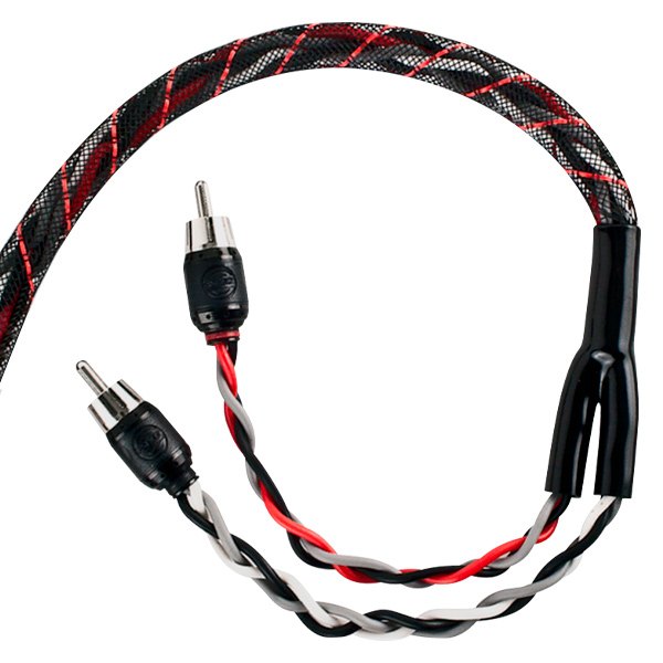 T-Spec® - v12 Series 10' 2-Channel Audio RCA Cable with High Quality Braided Jacket