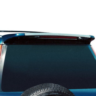 T5i® - Factory Style Fiberglass Rear Roofline Spoiler with Light (Unpainted)
