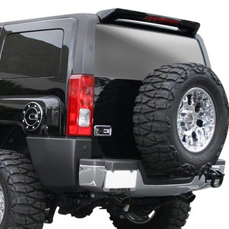 T5i® - Custom Style Fiberglass Rear Roofline Spoiler with Light (Painted)