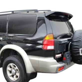 T5i® - Factory Style Fiberglass Rear Roofline Spoiler with Light (Unpainted)