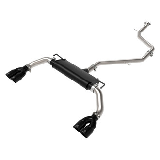 Takeda® - 304 SS Cat-Back Exhaust System with Quad Rear Exit