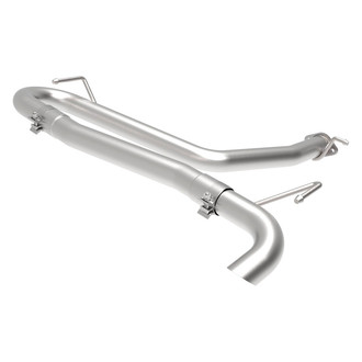 Takeda® - 304 SS Axle-Back Exhaust System with Single Rear Exit