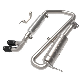 Takeda® - 304 SS Cat-Back Exhaust System with Dual Side Exit
