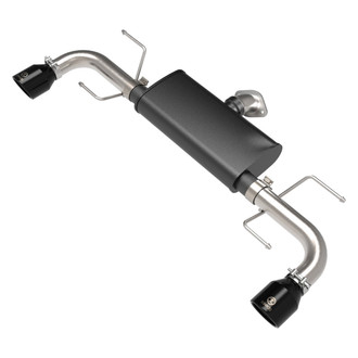 Takeda® - 304 SS Axle-Back Exhaust System with Split Rear Exit