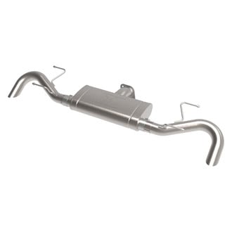 Takeda® - 304 SS Axle-Back Exhaust System with Split Rear Exit