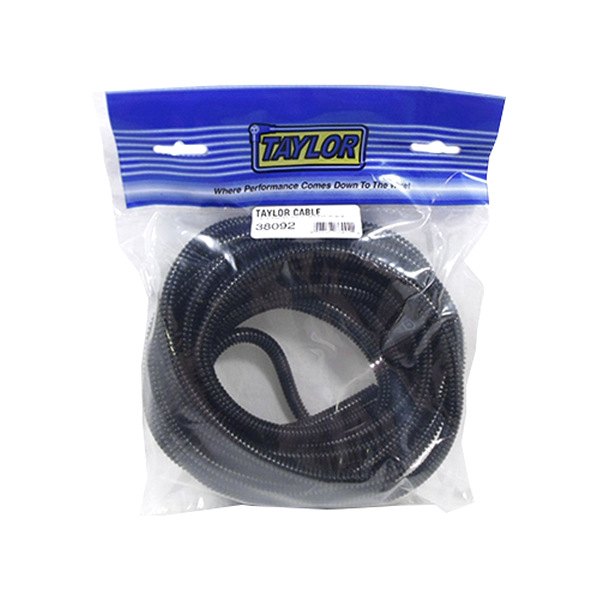 Taylor Cable® - 1/4"x25' Black Split Loom Tubing