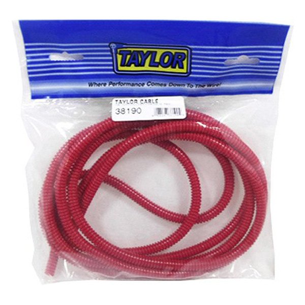 Taylor Cable® - 1/4"x10' Red Split Loom Tubing
