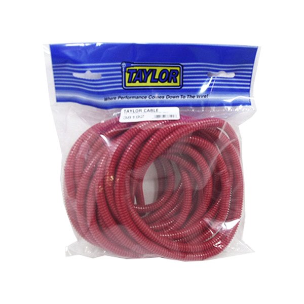 Taylor Cable® - 1/4"x25' Red Split Loom Tubing