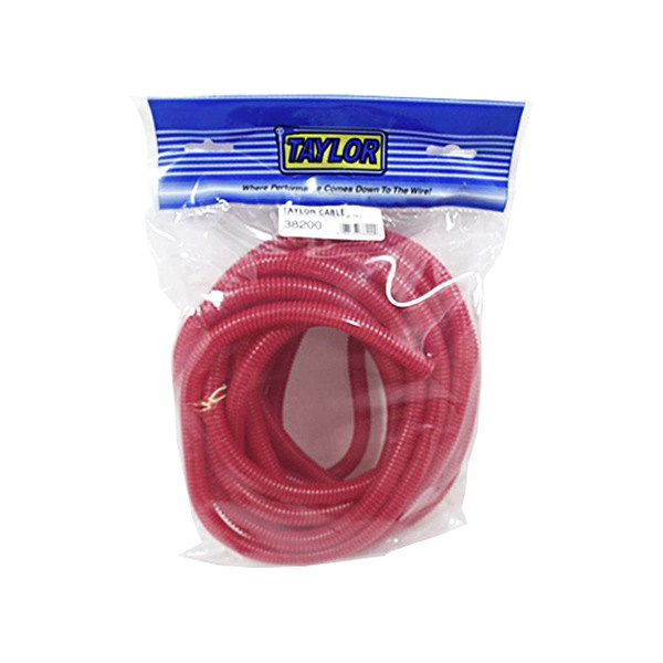 Taylor Cable® - 3/8"x25' Red Split Loom Tubing