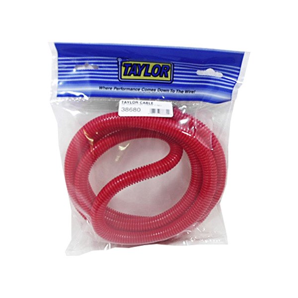 Taylor Cable® - 1/2"x7' Red Split Loom Tubing