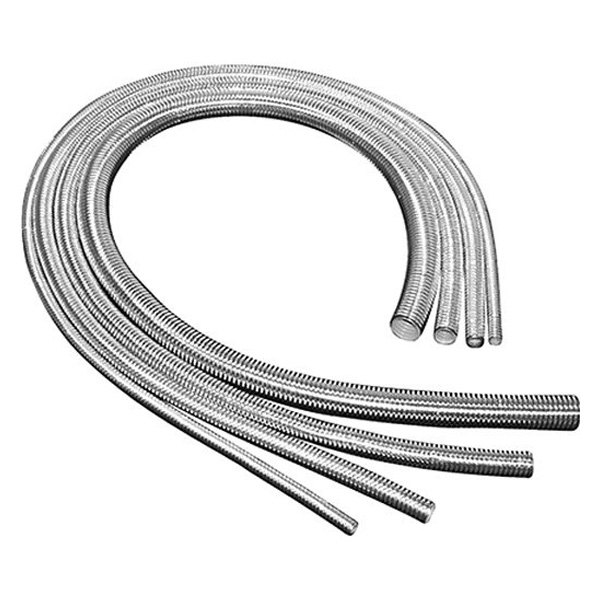 Taylor Cable® - Shotuff™ 1/4", 3/8", 1/2", 3/4"x41" Chrome Split Loom Tubing Kit