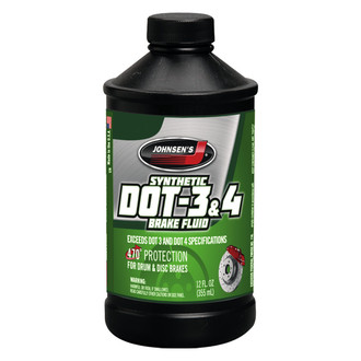 Technical Chemical Company® - Johnsen's™ Premium Synthetic DOT 4 Brake Fluid