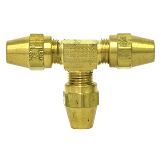 Tectran® - D.O.T. Copper Tubing Tee Union Air Brake Fitting