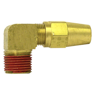 Tectran® - D.O.T. Copper Tubing Male Elbow Air Brake Fitting