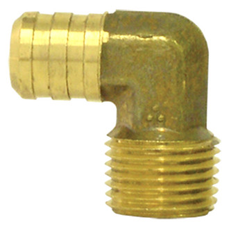 Tectran® - Hose Barb Fittings 90° Elbow Hose Barb to Male Pipe