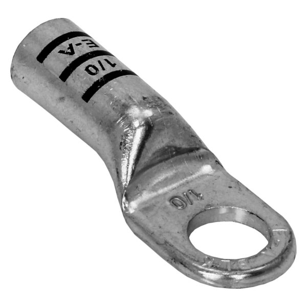 Tectran® - 1/2" 1/0 Gauge Uninsulated Tin Plated Copper Heavy Duty Ring Terminal