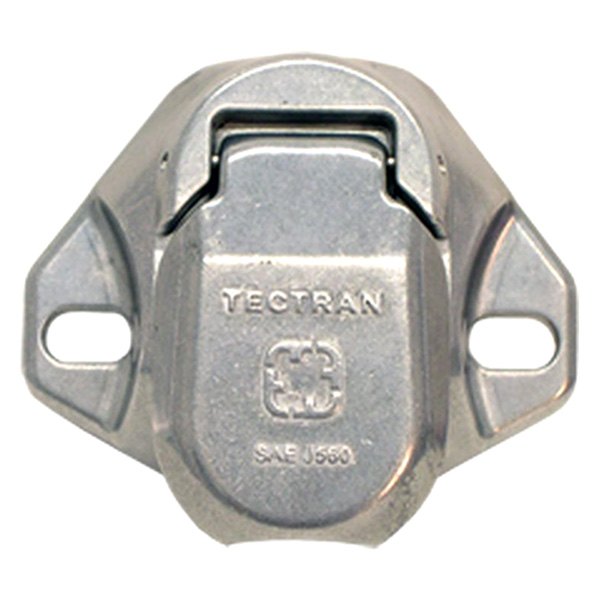 Tectran® - 7-Way SAE Bull Nose Socket Assembly with Locking Clip