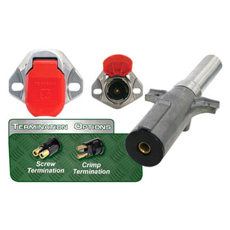 Tectran® 67011SG - Tailgate Connectors Plug Assembly with Spring Guard