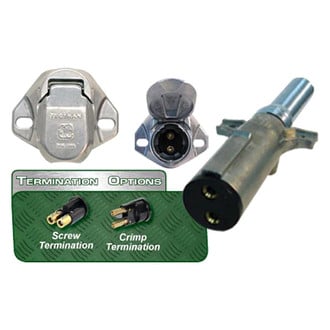 Tectran® - Tarp Systems Connectors Dual Pole Vertical Socket Assembly