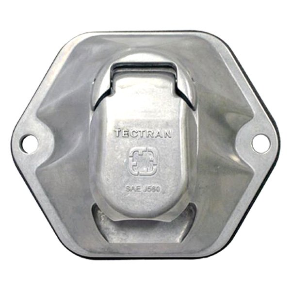 Tectran® - 7-Way Sockets with Bull Nose Circuit Breaker Socket with Breakers