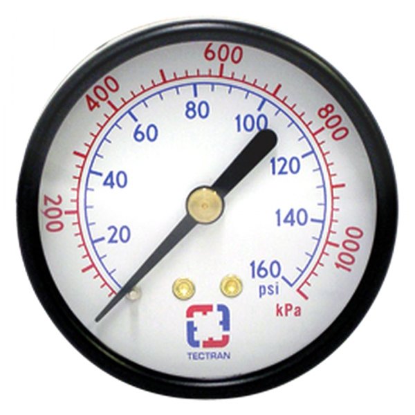 Tectran® - 2" Pressure Gauge, 0-160 PSI