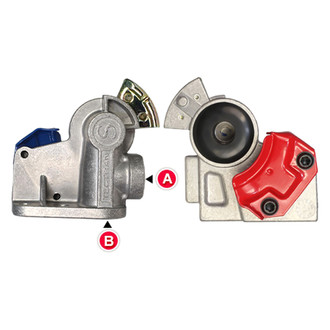 Tectran® - Service Angle Mount Aluminum Gladhand