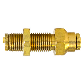 Tectran® - D.O.T. Push Lock Fittings Nylon Tubing Bulkhead Union