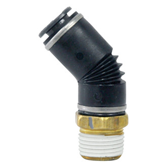 Tectran® - D.O.T. Composite Push Lock Fittings Nylon Tubing 45° Swivel Male Elbow