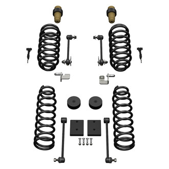 TeraFlex® - 1.5" x 0" Sport S/T1 Front and Rear Leveling Coil Spring Kit