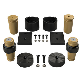 TeraFlex® - Front and Rear Progressive Hydraulic Bump Stop Kit