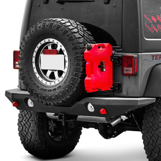 TeraFlex® - Outback Full Width Black Rear HD Bumper Kit