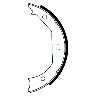 Textar® - Parking Brake Shoes Set