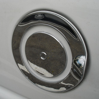 TFP® - Chrome Plastic Gas Cap Cover